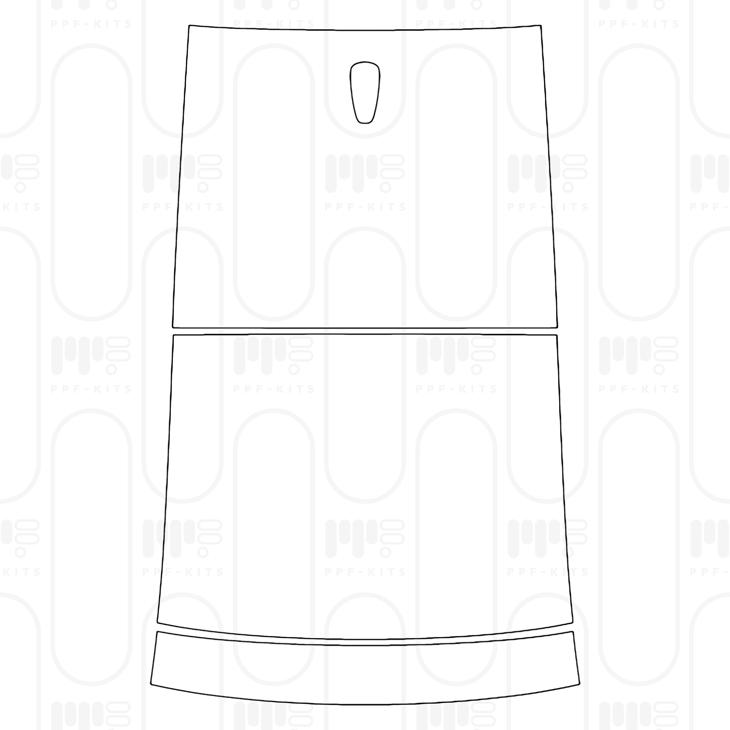 Voorgesneden PPF Volkswagen Golf R-line 2024