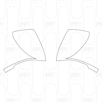 Voorgesneden PPF Volkswagen Golf R-line 2024