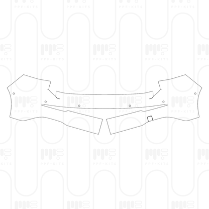 Voorgesneden PPF Volkswagen Golf R-line 2024