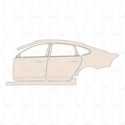 Voorgesneden PPF Volvo S90 Extended Wheelbase Inscription 2024