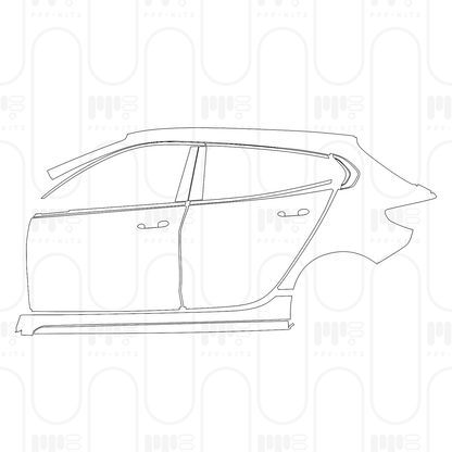 Voorgesneden PPF BMW 1 Series 5-door Sports Hatch M Sport 2024