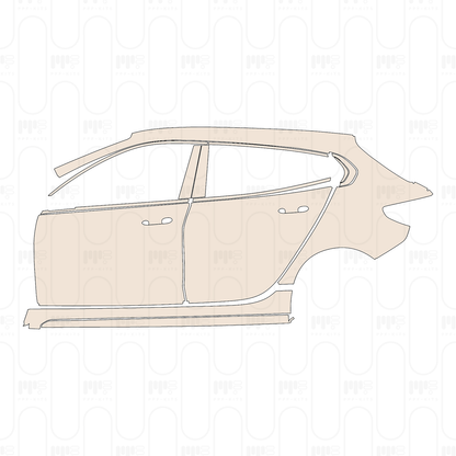 Voorgesneden PPF BMW 1 Series 5-door Sports Hatch M Sport 2024