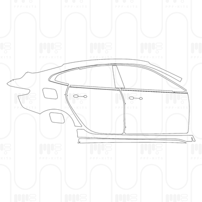 Voorgesneden PPF BMW 2 Series Gran Coupe (Standard Wheelbase) Msport 2024
