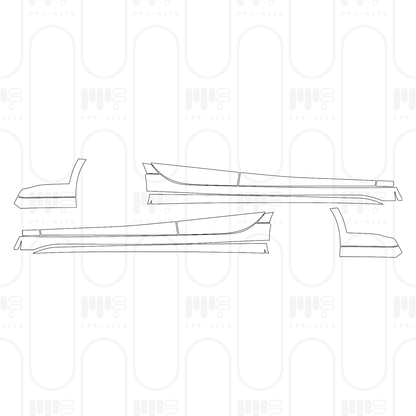 Voorgesneden PPF BMW 2 Series Gran Coupe (Standard Wheelbase) Msport 2024