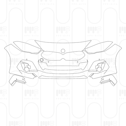 Voorgesneden PPF BMW 2 Series Gran Coupe (Standard Wheelbase) Msport 2024