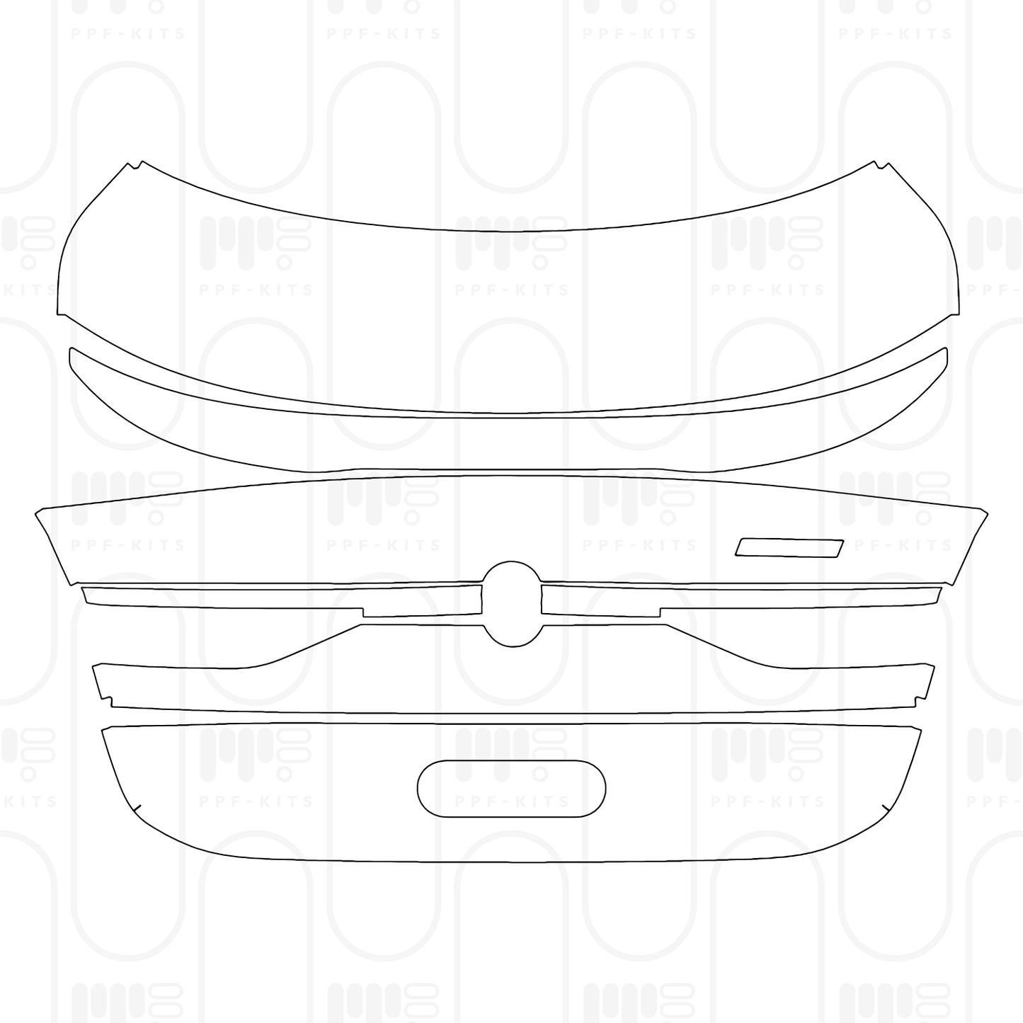 Voorgesneden PPF BMW 2 Series Gran Coupe (Standard Wheelbase) Msport 2024