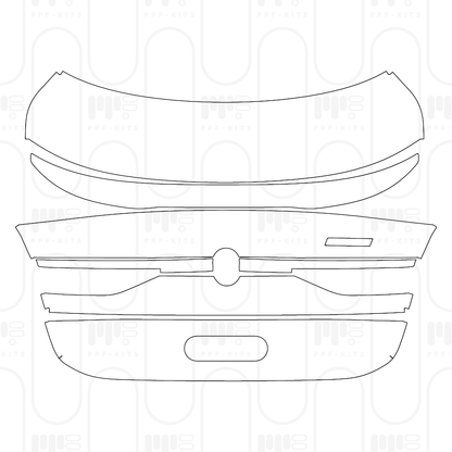 Voorgesneden PPF BMW 2 Series Gran Coupe (Standard Wheelbase) Msport 2024
