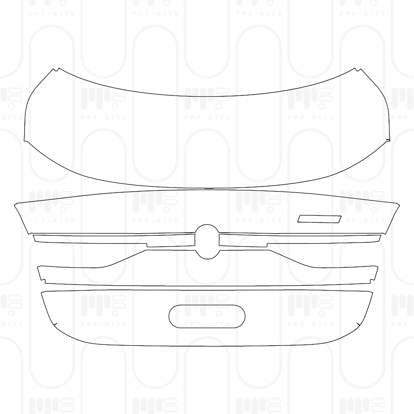 Voorgesneden PPF BMW 2 Series Gran Coupe (Standard Wheelbase) Msport 2024