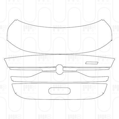 Voorgesneden PPF BMW 2 Series Gran Coupe (Standard Wheelbase) Msport 2024