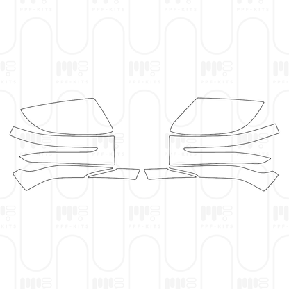 Voorgesneden PPF BMW 3 Series Touring M Sport 2025