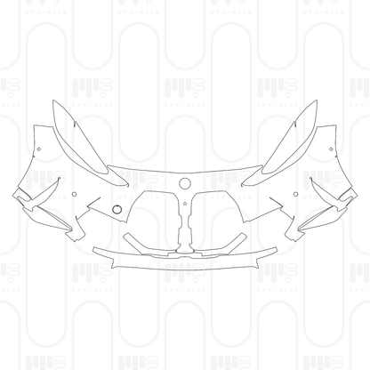 Voorgesneden PPF BMW 3 Series Touring M3 Competition 2024