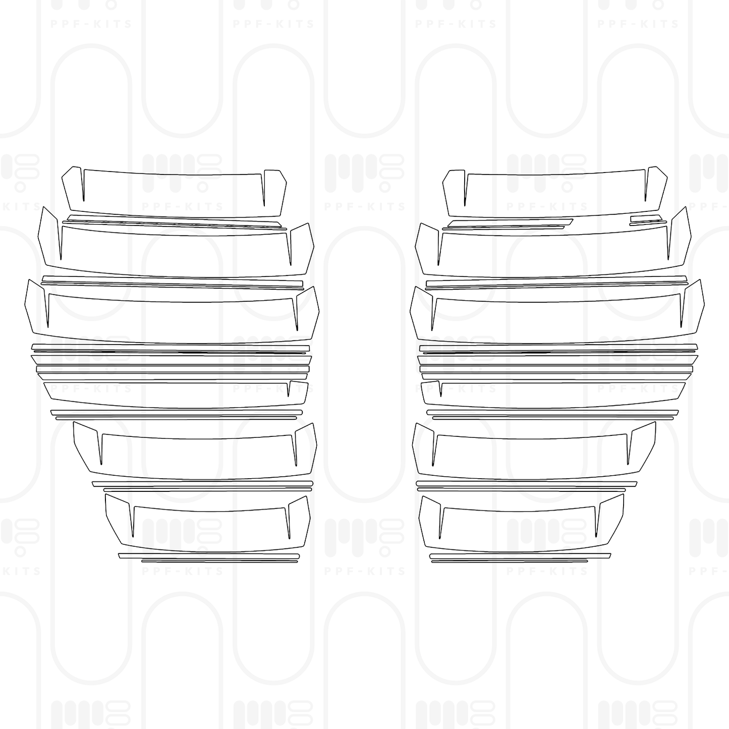 Voorgesneden PPF BMW 3 Series Touring M3 Competition 2024