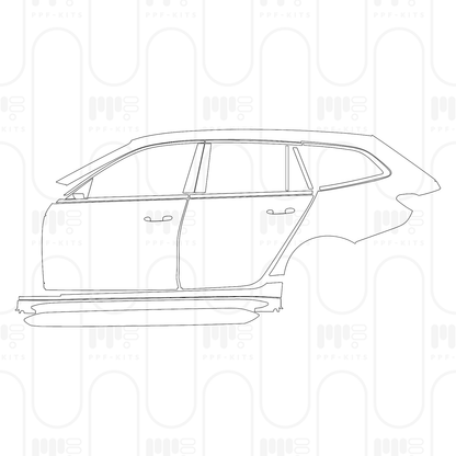 Voorgesneden PPF BMW 3 Series Touring M3 Competition 2024