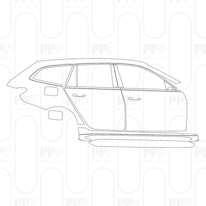 Voorgesneden PPF BMW 3 Series Touring M3 Competition 2024