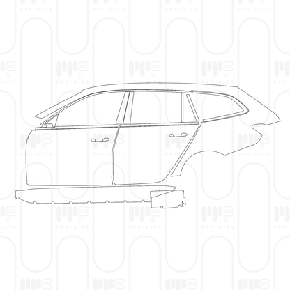 Voorgesneden PPF BMW 3 Series Touring M3 Competition 2024