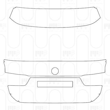 Voorgesneden PPF BMW 3 Series Touring M3 Competition 2024