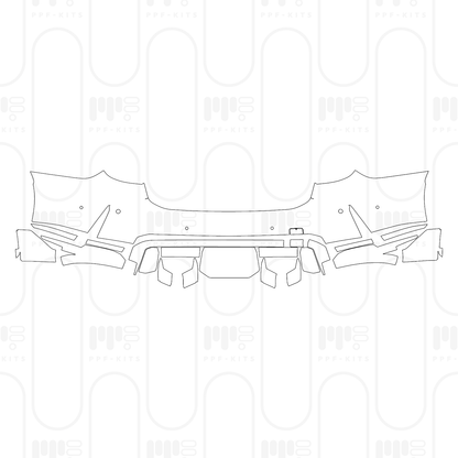 Voorgesneden PPF BMW 3 Series Touring M3 Competition 2024