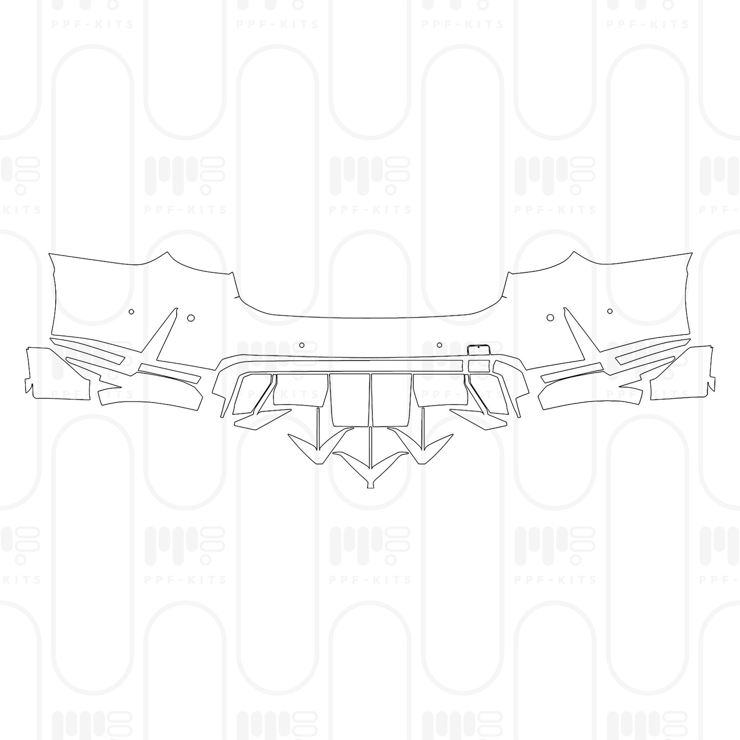 Voorgesneden PPF BMW 3 Series Touring M3 Competition 2024