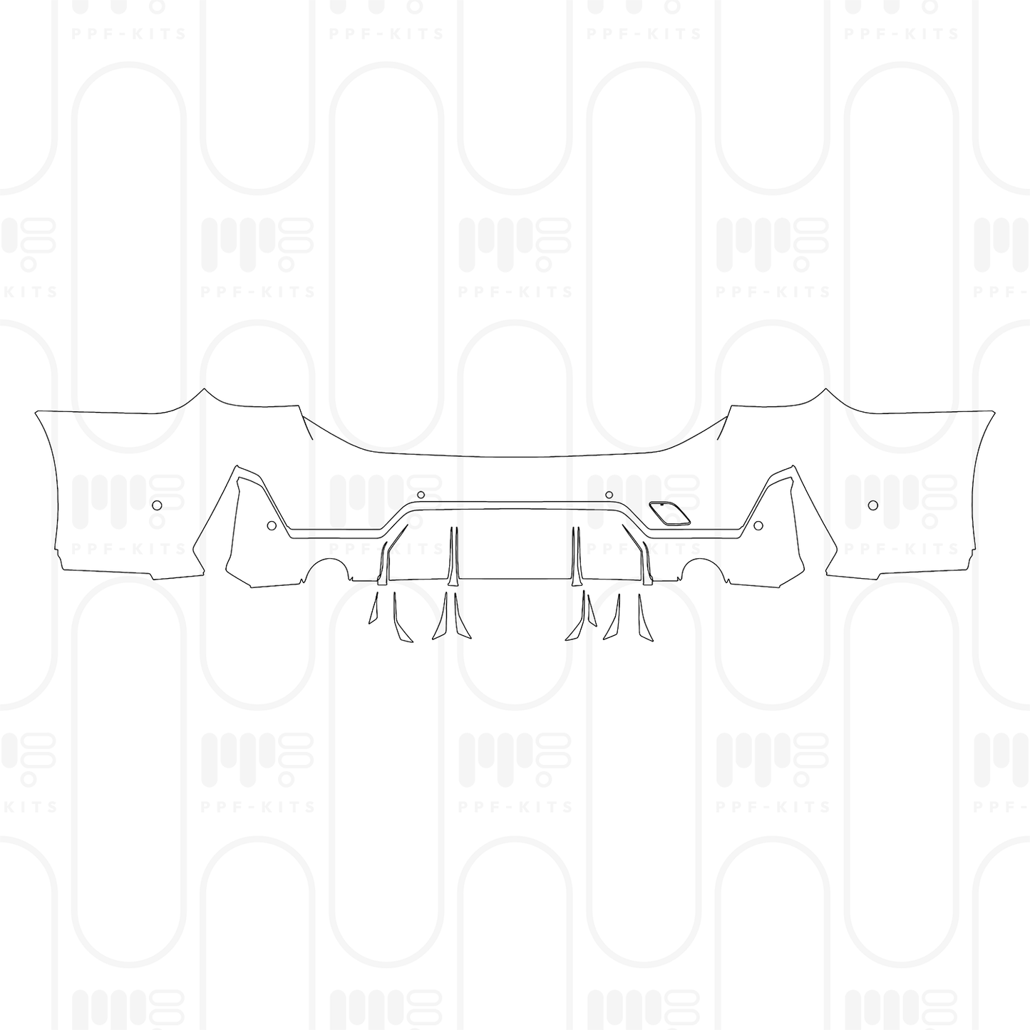 Voorgesneden PPF BMW 3 Series Touring M Sport 2025