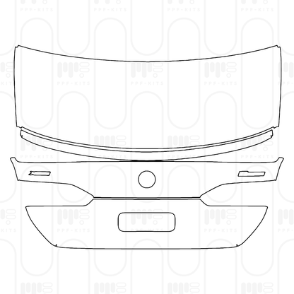 Voorgesneden PPF BMW i5 Sedan Standard Wheelbase M Sport 2025