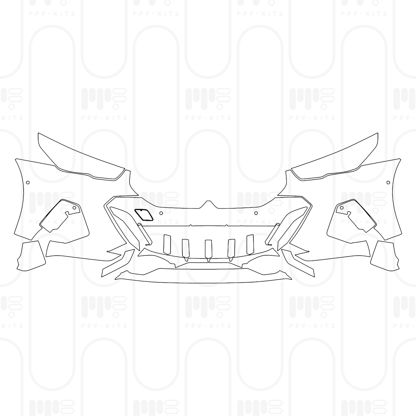 Voorgesneden PPF BMW 5 Series Touring M Sport 2024