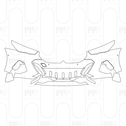 Voorgesneden PPF BMW 5 Series Touring M Sport 2024