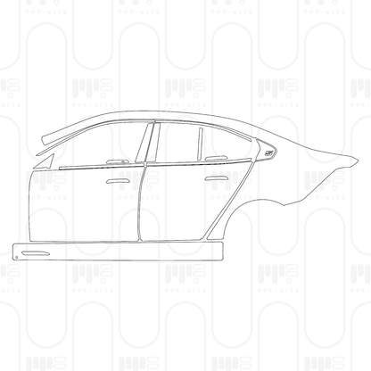 Voorgesneden PPF BMW i5 Sedan Standard Wheelbase M Sport 2025