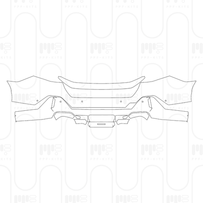 Voorgesneden PPF BMW i5 Sedan Standard Wheelbase M Sport 2025
