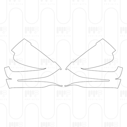 Voorgesneden PPF BMW i5 Sedan Extended Wheelbase Luxury 2025