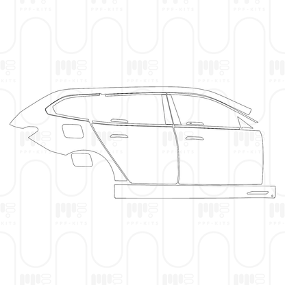 Voorgesneden PPF BMW 5 Series Touring M Sport 2024
