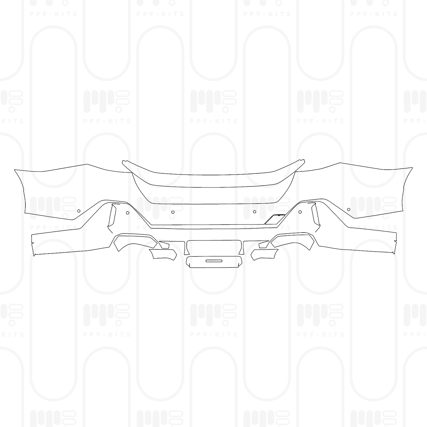 Voorgesneden PPF BMW 5 Series Touring M Sport 2024