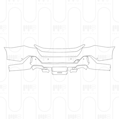 Voorgesneden PPF BMW 5 Series Touring M Sport 2024