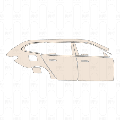 Voorgesneden PPF BMW 5 Series Touring Base 2024