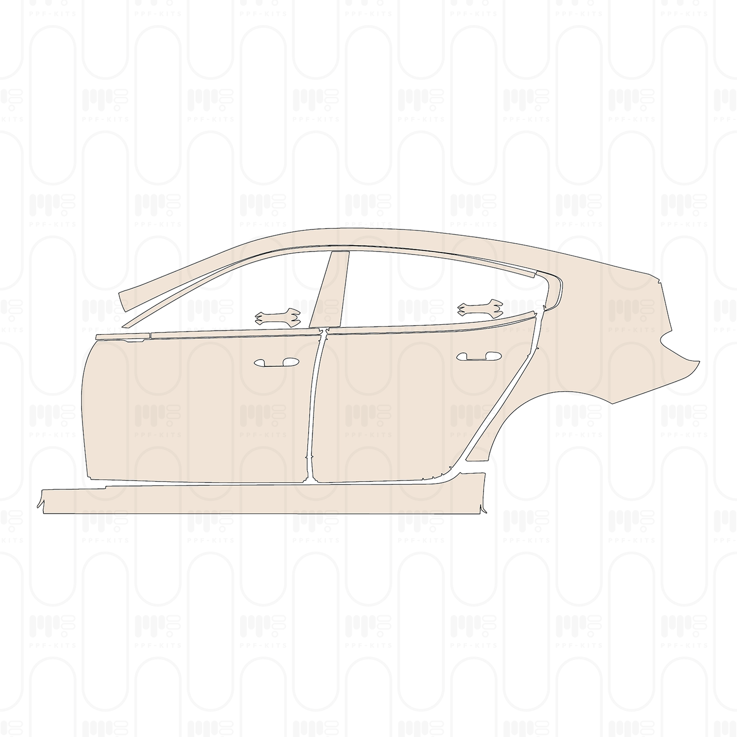 Voorgesneden PPF BMW 8 Series Gran Coupe Sport 2024