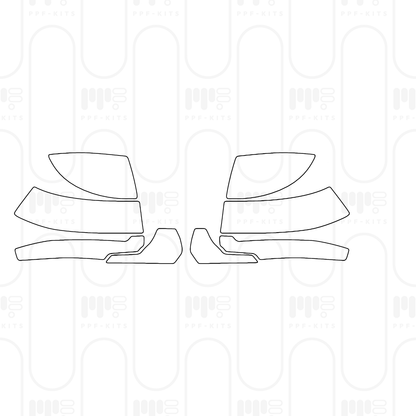 Voorgesneden PPF BMW X4 xLine 2025