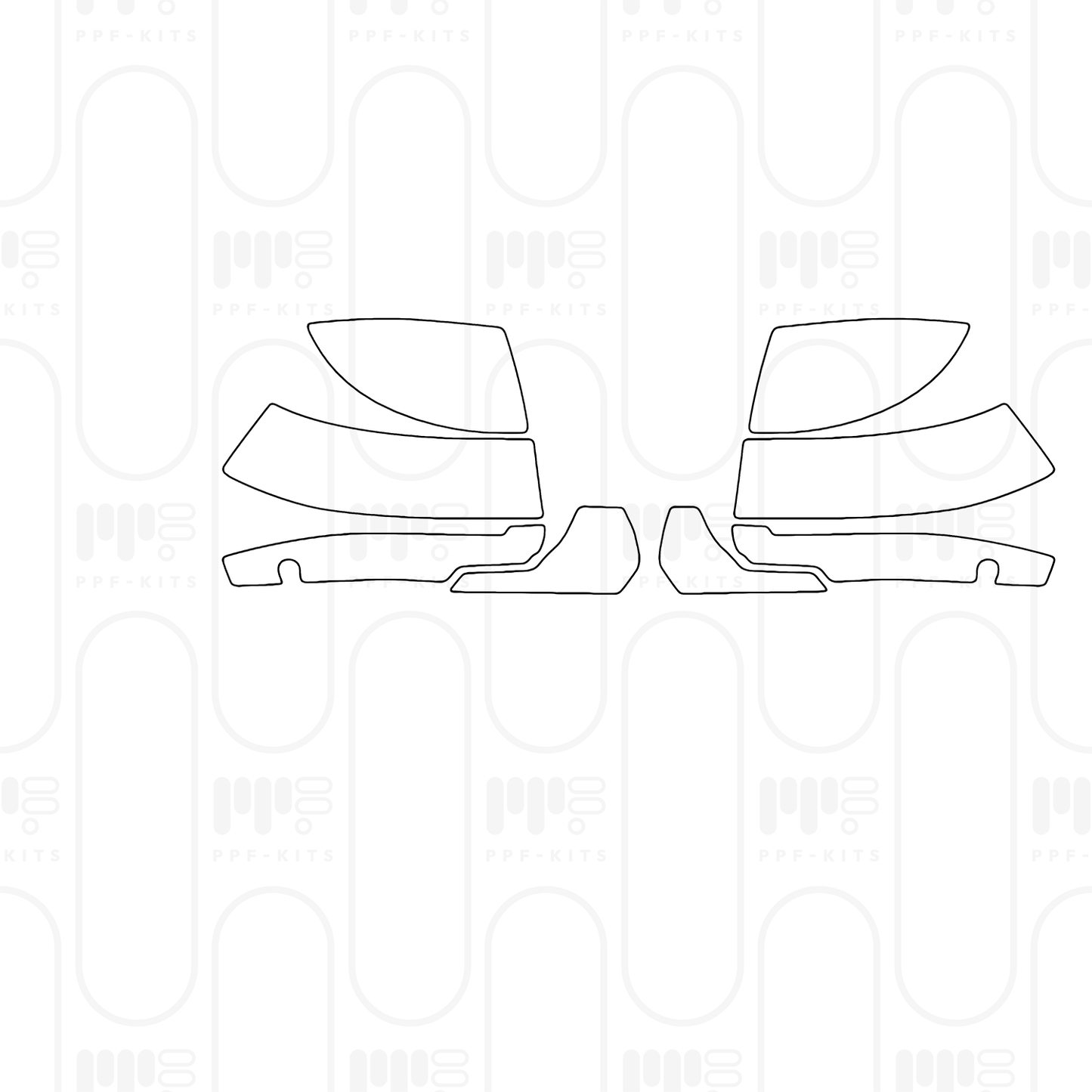 Voorgesneden PPF BMW X4 xLine 2025