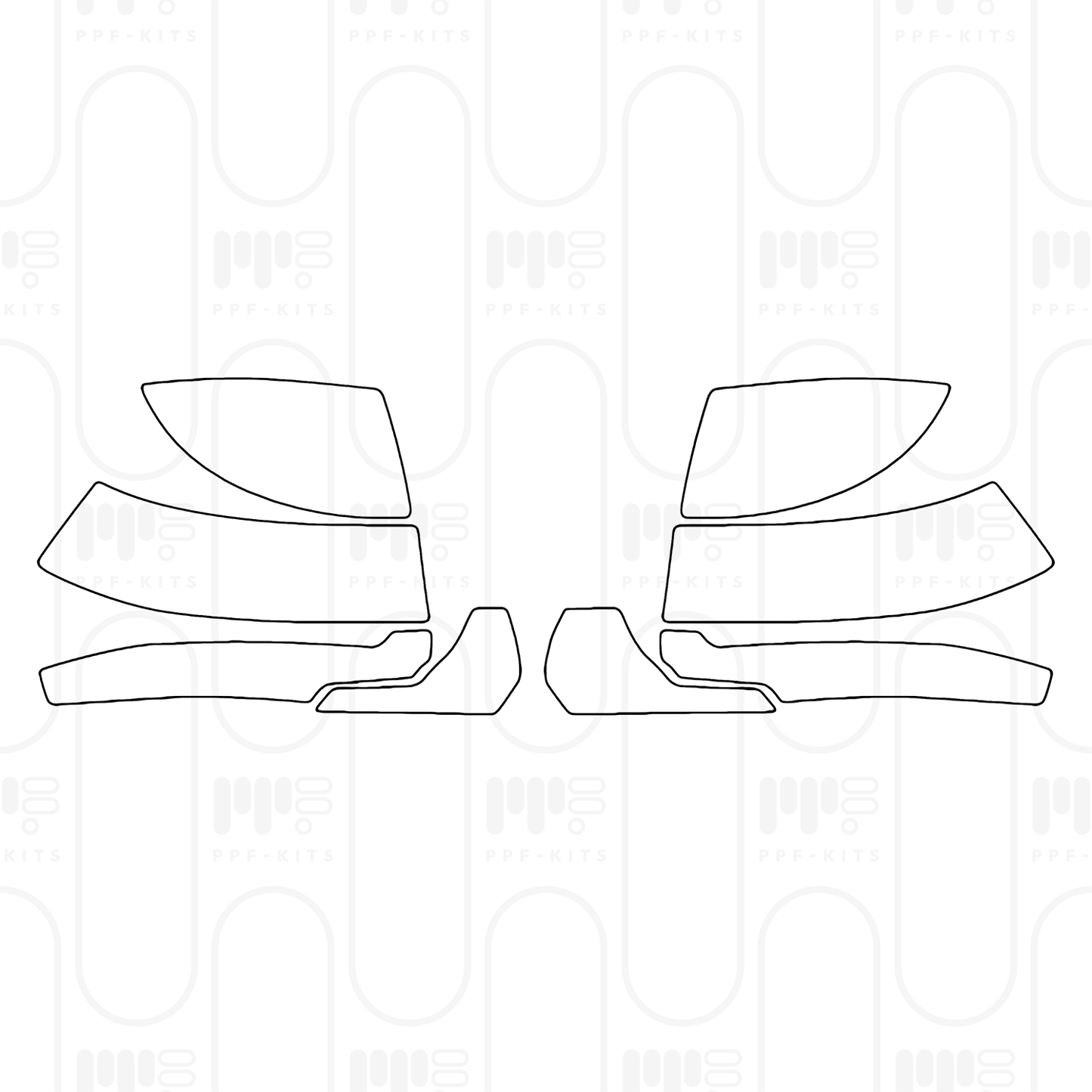 Voorgesneden PPF BMW X4 xLine 2025