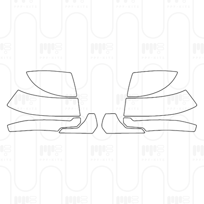 Voorgesneden PPF BMW X4 xLine 2025