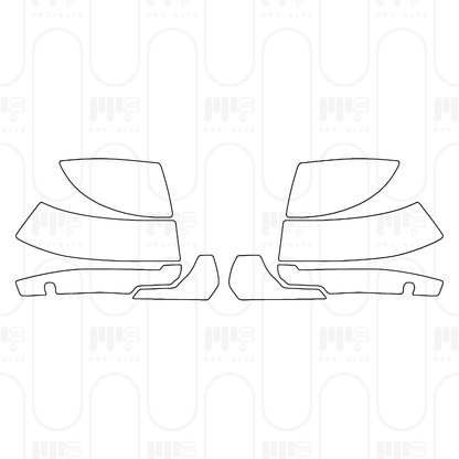 Voorgesneden PPF BMW X4 xLine 2025