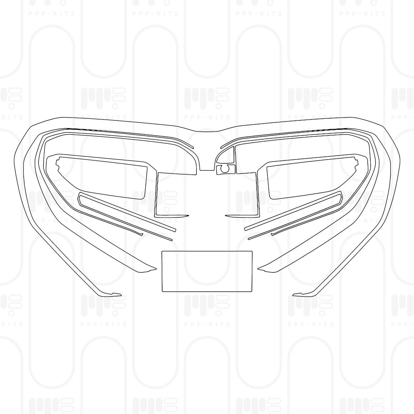 Voorgesneden PPF BMW i5 Sedan Standard Wheelbase M60i 2024