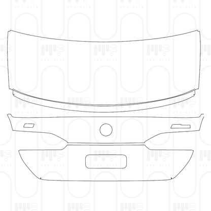 Voorgesneden PPF BMW i5 Sedan Standard Wheelbase M60i 2024