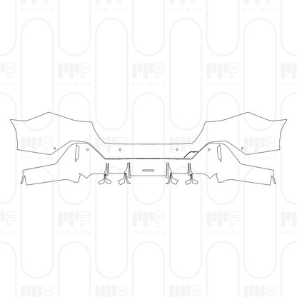 Voorgesneden PPF BMW i5 Sedan Standard Wheelbase M60i 2024