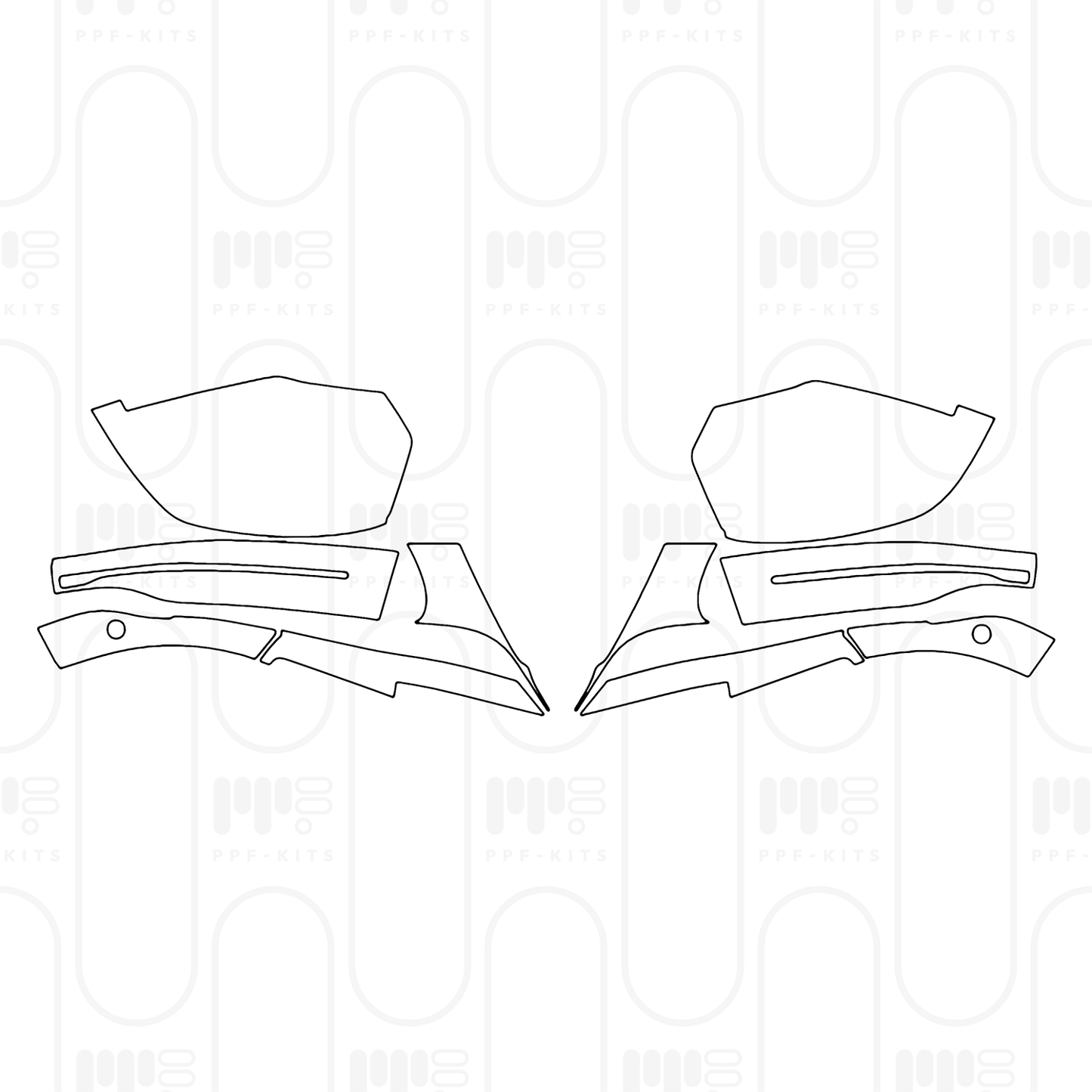 Voorgesneden PPF BMW i5 Sedan Standard Wheelbase M60i 2024