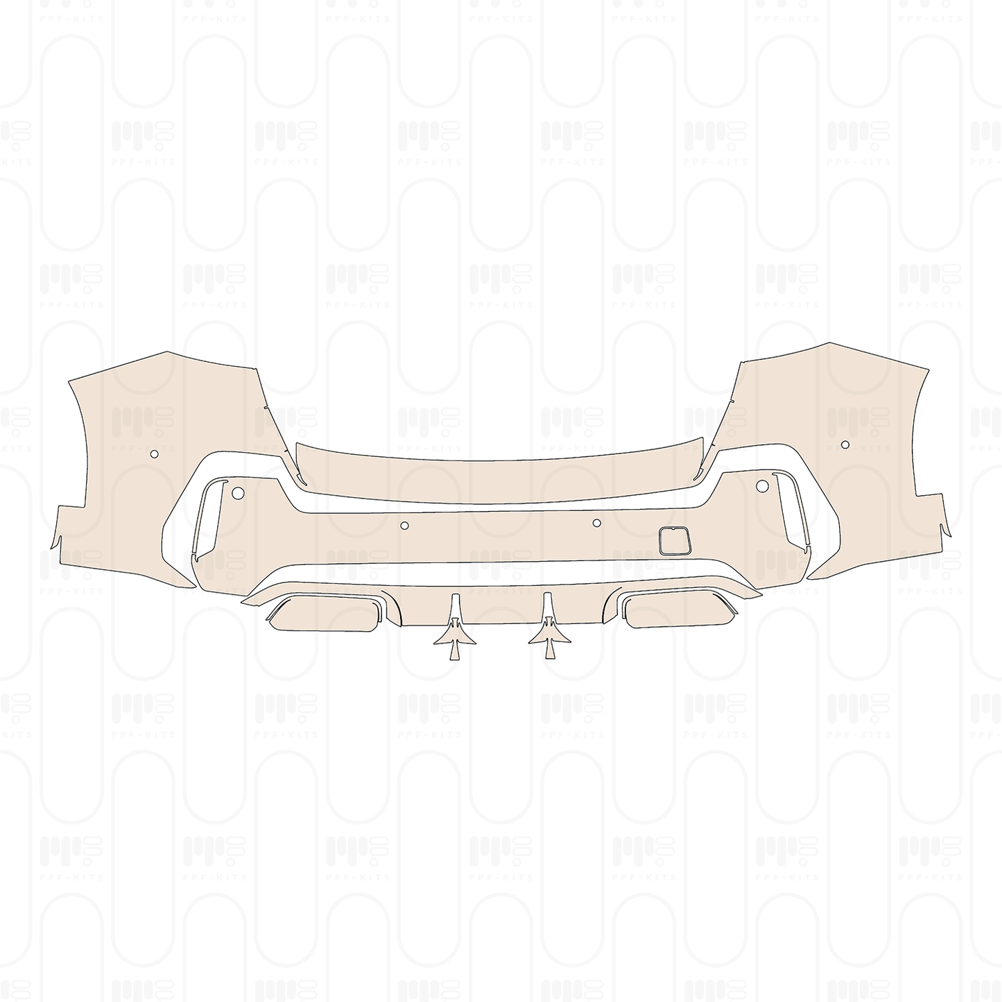 Voorgesneden PPF BMW iX1 Standard Wheelbase M Sport 2024