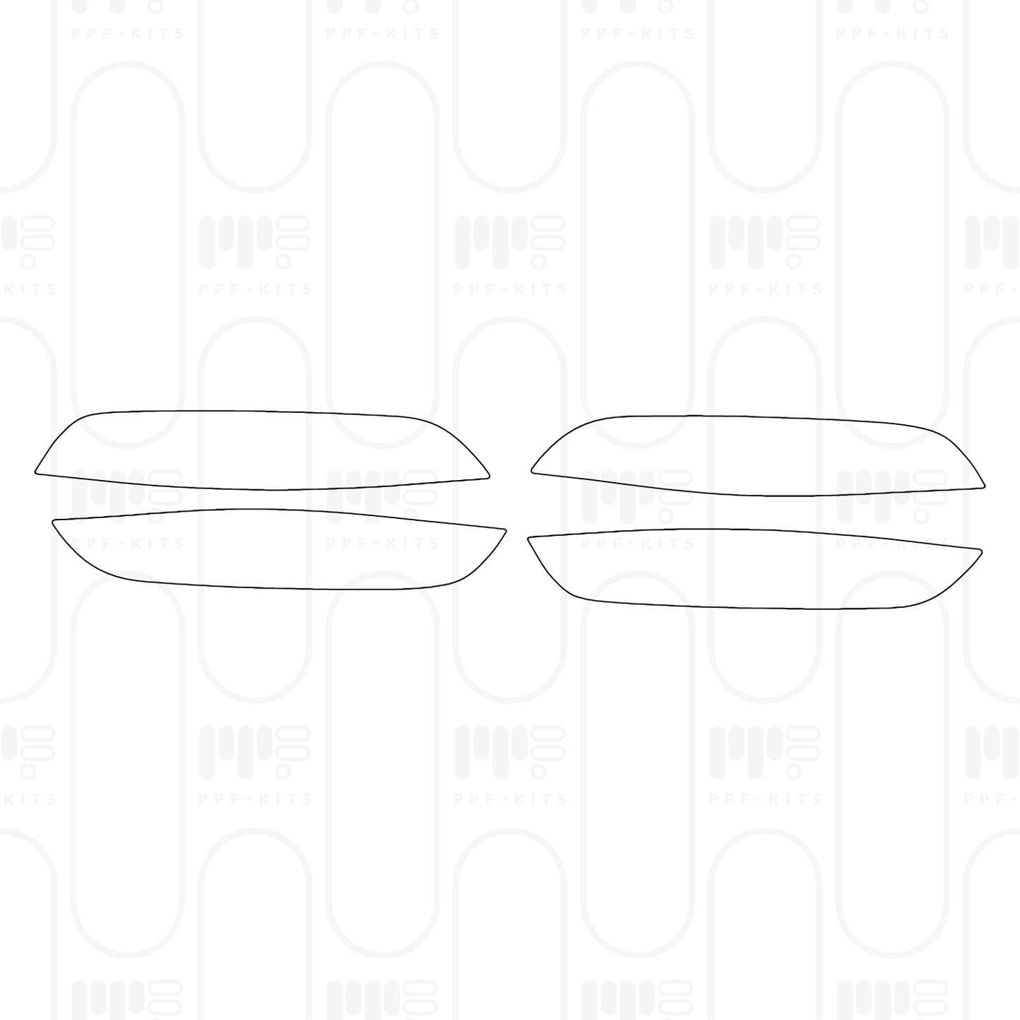 Voorgesneden PPF BMW X1 Standard Wheelbase Base 2025