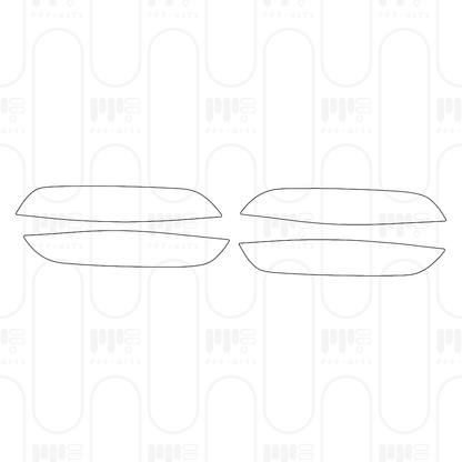 Voorgesneden PPF BMW X1 Standard Wheelbase Base 2025