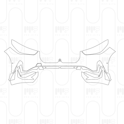Voorgesneden PPF BMW X1 Standard Wheelbase Base 2025