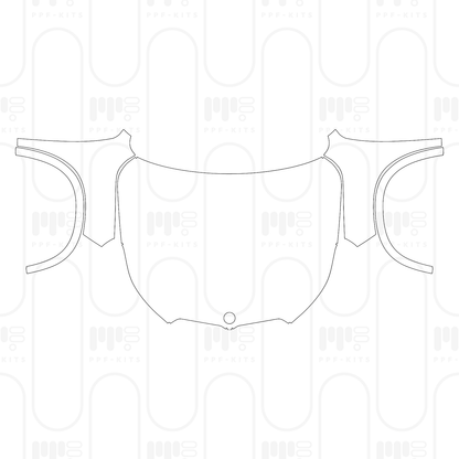 Voorgesneden PPF BMW X1 Standard Wheelbase Base 2025