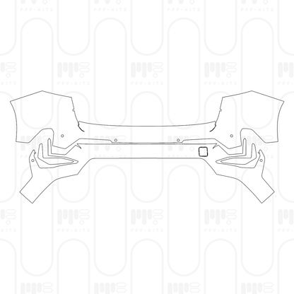 Voorgesneden PPF BMW X1 Standard Wheelbase Base 2025