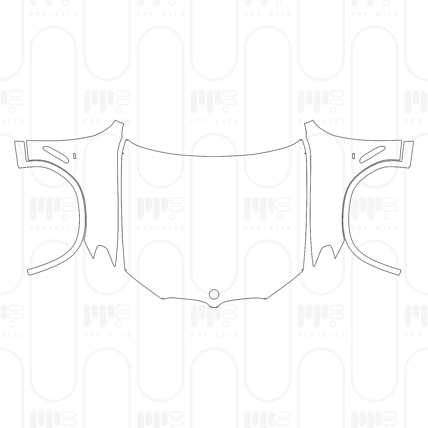 Voorgesneden PPF BMW X3 Standard Wheelbase M40i 2024